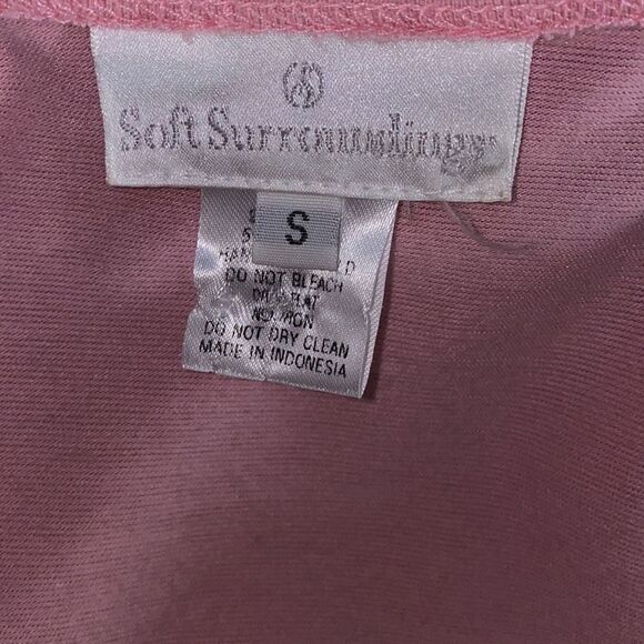 SOFT SURROUNDINGS Colorblock Split Front Tunic-S - Picture 4 of 5